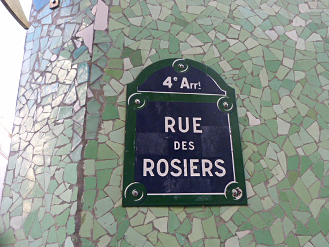 Die Rue des Rosiers 1