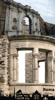 Porta Portese ein Tor ein Flohmarkt